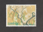 Stamps Japan -  Ramas de árbol