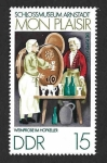 Stamps Germany -  1578 - Catadores de Vino (DDR)