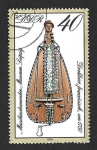 Stamps Germany -  2033 - Instrumentos musicales, Museo de Leipzig (DDR)