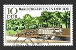 Stamps Germany -  2067 - Jardines Barrocos (DDR)