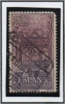 Stamps Spain -  Monasterio d' San Lorenzo: Escalera Principal