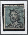 Stamps Spain -  Alfonso III