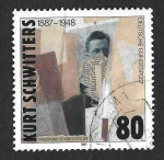 Stamps Germany -  1510 - Kurt Schwitters