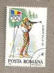 Sellos del Mundo : Europa : Rumania : Olimpiadas de invierno Albertville 1992