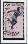 Stamps Spain -  Juegos Atléticos: Disco