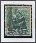 Stamps Spain -  Misterios d' Santo Rosario: Visitacion