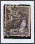 Stamps Spain -  Misterios d' Santo Rosario: Orando en el Huerto