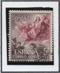 Stamps Spain -  Misterios d' Santo Rosario: AsunciÃ³n