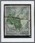 Stamps Spain -  Misterios d' Santo Rosario: Coronación d' N. Señor