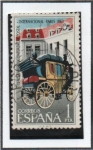 Stamps Spain -  Centenario d' l' conferencia postal Internacional