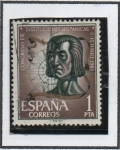 Stamps Spain -  Congreso d' Instituciones Hispánicas: Colon