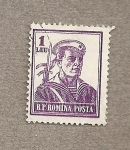 Stamps Romania -  Marinero
