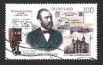 Stamps Germany -  1961 - Heinrich von Stephan