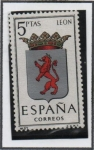 Stamps Spain -  León