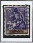 Stamps Spain -  El Botijo