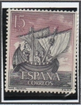 Stamps Spain -  Nave Medieval