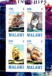 Stamps : Africa : Malawi :  CARABELAS