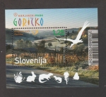 Stamps Slovenia -  Parque natural de Krajinski