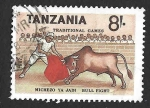Sellos de Africa - Tanzania -  392 - Juegos Tradicionales