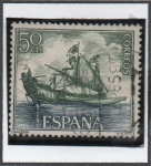 Stamps Spain -  Galera