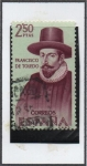 Stamps Spain -  Francisco d' Toledo