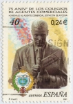 Stamps Spain -  Colegios de agentes comerciales