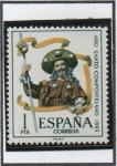 Stamps Spain -  Año santo Compostelano
