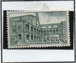 Stamps Spain -  Monasterio d' Yute: Claustro d' Novicios