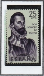 Stamps Spain -  Fabrique d' Toledo
