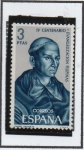 Stamps Spain -  P. Andrés d' Urdaneta