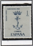 Stamps Spain -  Semana Naval en Barcelona