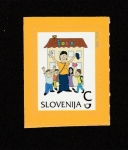 Sellos del Mundo : Europa : Eslovenia : El cartero Pavli