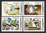 Stamps Asia - Georgia -  390-393 - L Aniversario de EUROPA CEPT