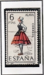 Stamps Spain -  Alava