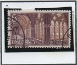 Sellos de Europa - Espa�a -  Monasterio d' Veruela: Claustro Gotico