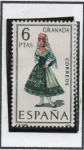 Stamps Spain -  Granada