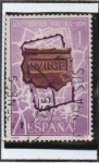 Stamps Spain -  Plano d' León