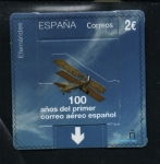 Stamps Spain -  Centenario correo aéreo