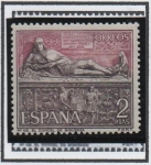 Stamps Spain -  El Doncel Catedral d' Siguenza