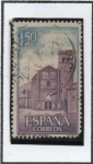 Stamps Spain -  Monasterio d' Santa Maria d' Parral: Fachada