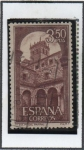Sellos de Europa - Espa�a -  Monasterio d' Santa Maria d' Parral: Claustro