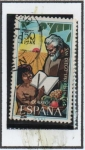 Stamps Spain -  Enseñanza Franciscana