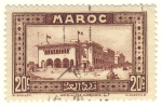 Stamps Morocco -  Hotel des PTT Casablanca