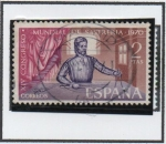 Stamps Spain -  XII Congreso Mundial d' Sastrería