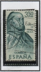 Stamps Spain -  Fray Juan d' Zumárraga