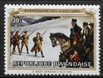 Stamps Rwanda -  200 años de la Independencia de USA