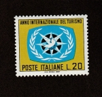 Stamps Italy -  Año internacional del turismo