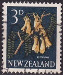 Sellos de Oceania - Nueva Zelanda -  Kowhai