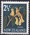 Stamps Oceania - New Zealand -  Kowhai