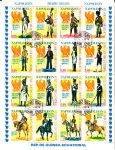 Stamps Equatorial Guinea -  UNIFORMES  MILITARES